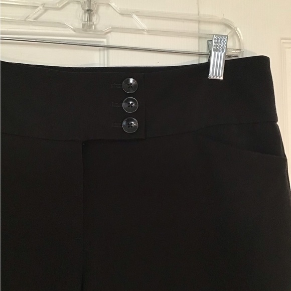 Ann Taylor Signature Black Flared Pants Women’s Size 10 Business Casual - Picture 5 of 10